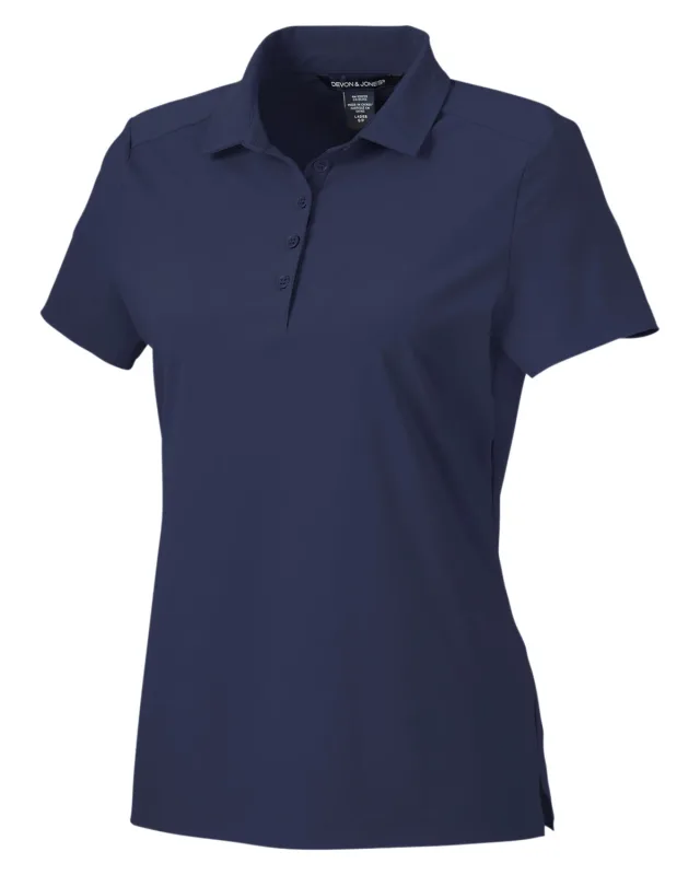 Devon & Jones CrownLux Performance® Ladies' Windsor Welded Polo — view 36