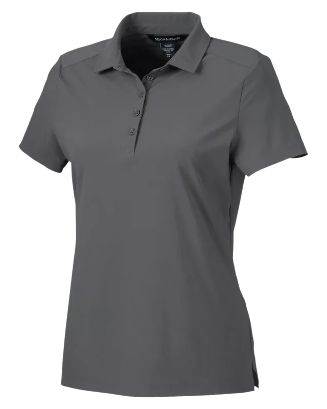 Devon & Jones CrownLux Performance® Ladies' Windsor Welded Polo — view 6