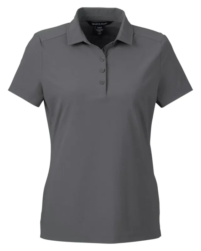 Devon & Jones CrownLux Performance® Ladies' Windsor Welded Polo — view 8