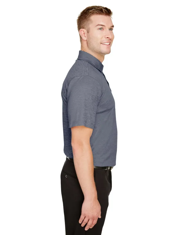 Devon & Jones CrownLux Performance® Men's Address Melange Polo — view 12