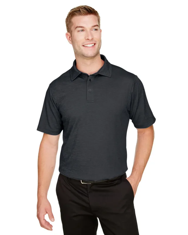 Devon & Jones CrownLux Performance® Men's Address Melange Polo — view 16
