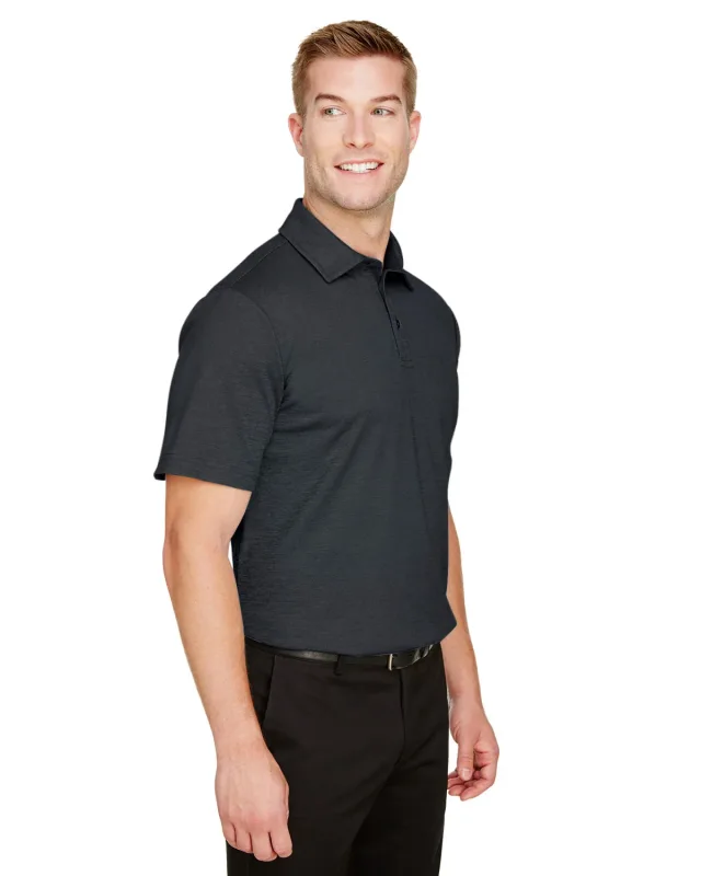 Devon & Jones CrownLux Performance® Men's Address Melange Polo — view 17