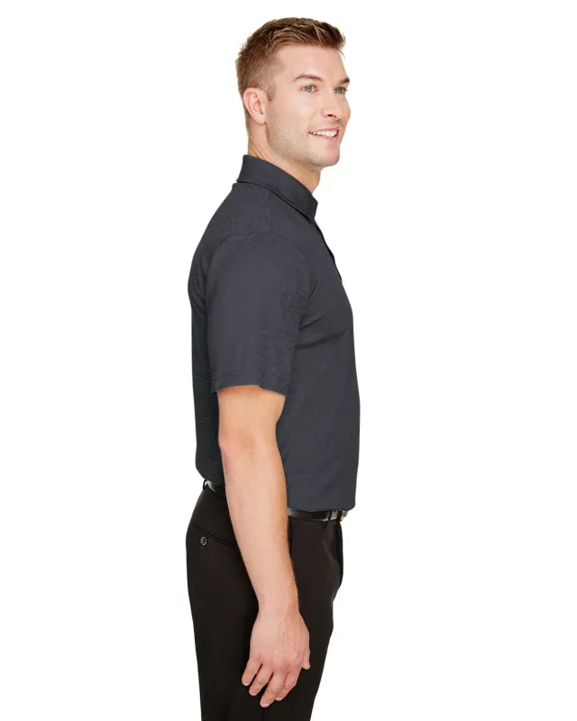 Devon & Jones CrownLux Performance® Men's Address Melange Polo — view 18