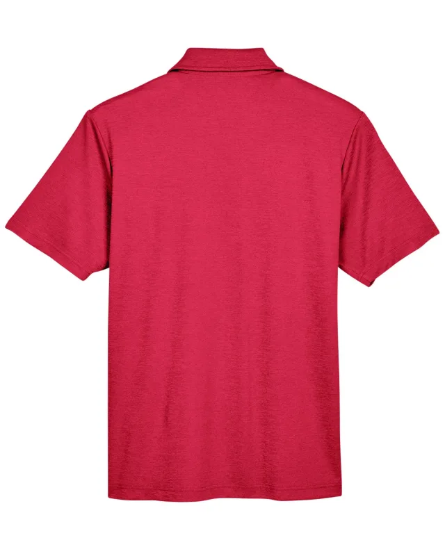 Devon & Jones CrownLux Performance® Men's Address Melange Polo — view 20