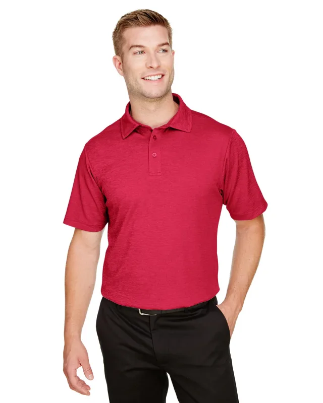 Devon & Jones CrownLux Performance® Men's Address Melange Polo — view 22