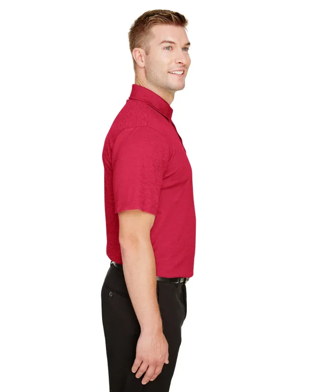 Devon & Jones CrownLux Performance® Men's Address Melange Polo — view 24