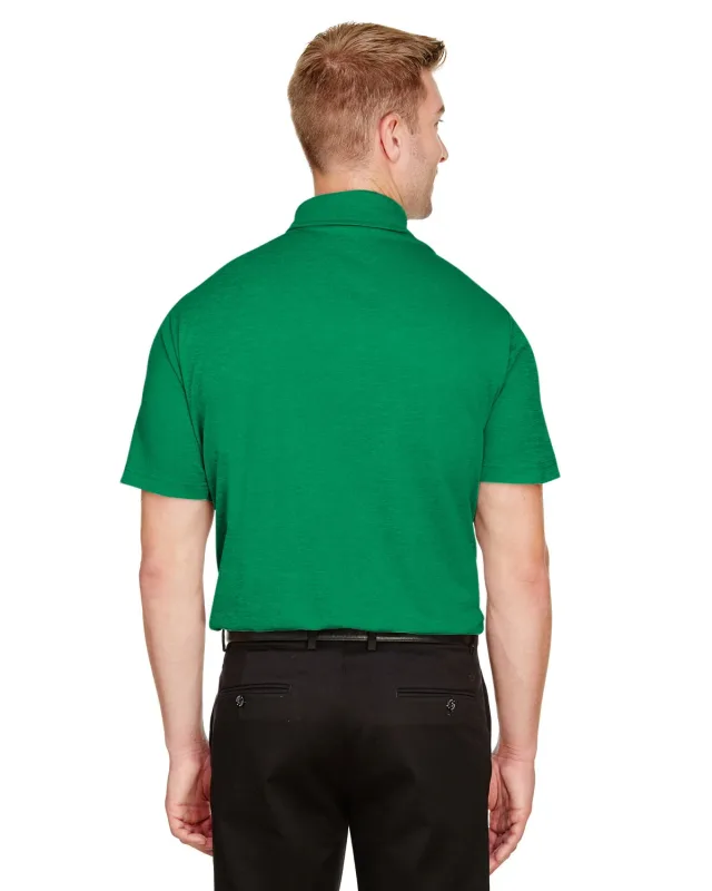 Devon & Jones CrownLux Performance® Men's Address Melange Polo — view 25
