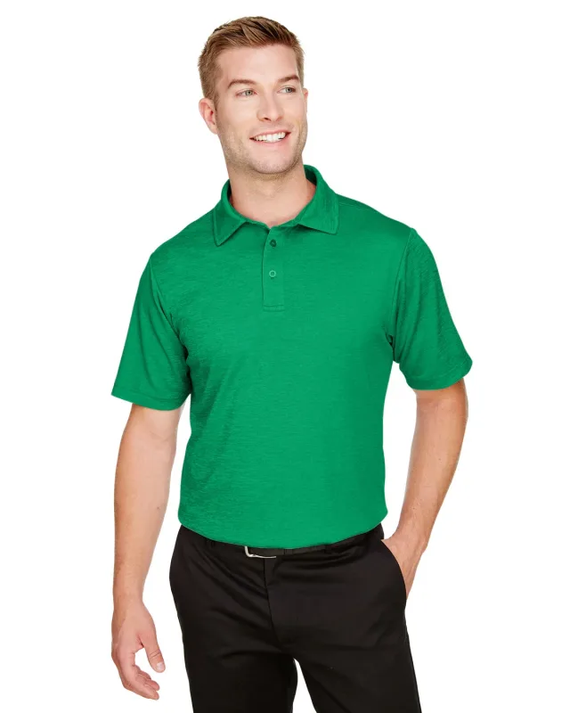 Devon & Jones CrownLux Performance® Men's Address Melange Polo — view 28