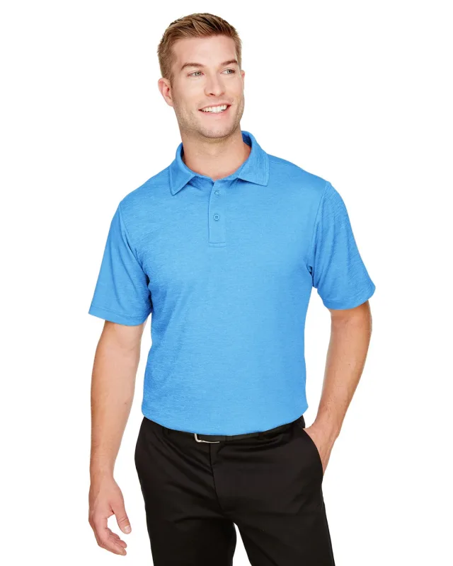 Devon & Jones CrownLux Performance® Men's Address Melange Polo — view 34