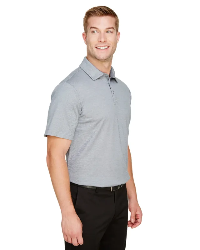 Devon & Jones CrownLux Performance® Men's Address Melange Polo — view 5