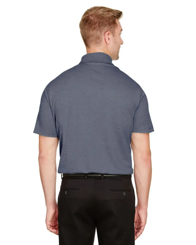 Devon & Jones CrownLux Performance® Men's Address Melange Polo — view 7