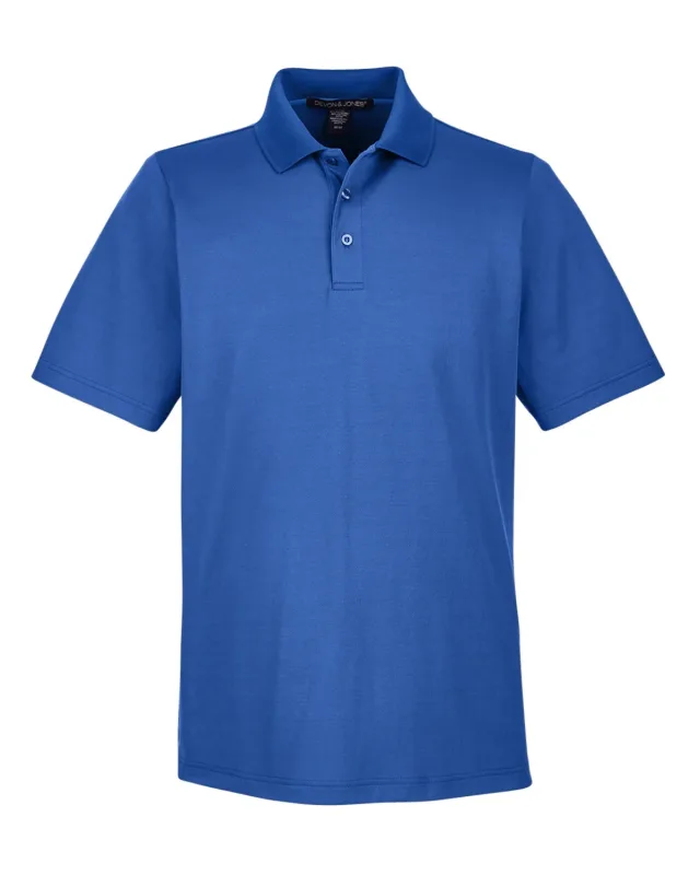Devon & Jones CrownLux Performance® Men's Plaited Polo — view 12