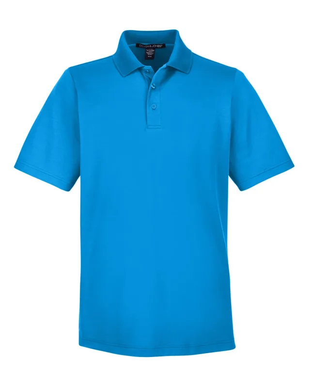 Devon & Jones CrownLux Performance® Men's Plaited Polo — view 19