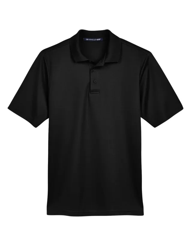 Devon & Jones CrownLux Performance® Men's Plaited Polo — view 24