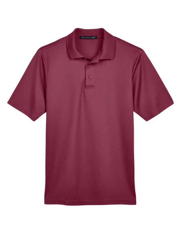 Devon & Jones CrownLux Performance® Men's Plaited Polo — view 31