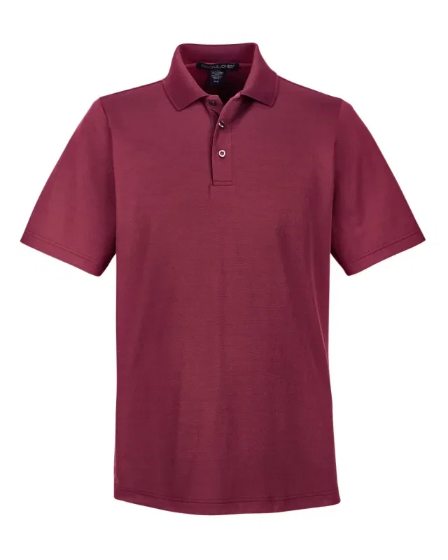 Devon & Jones CrownLux Performance® Men's Plaited Polo — view 33