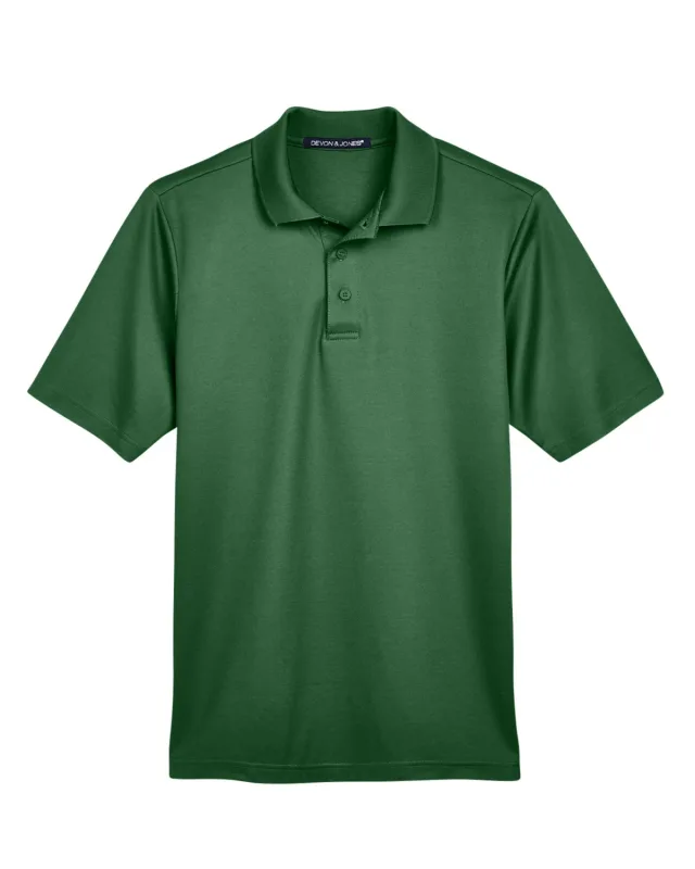 Devon & Jones CrownLux Performance® Men's Plaited Polo — view 38
