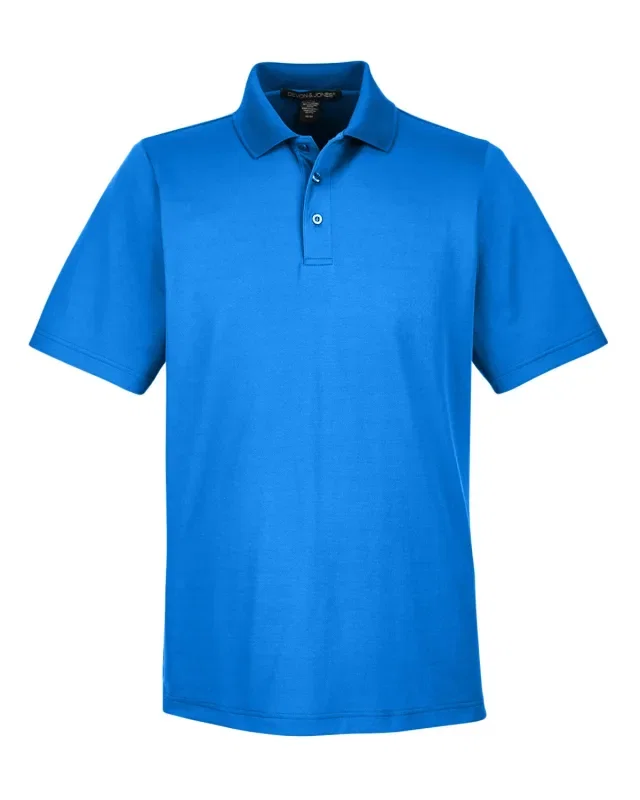 Devon & Jones CrownLux Performance® Men's Plaited Polo — view 47