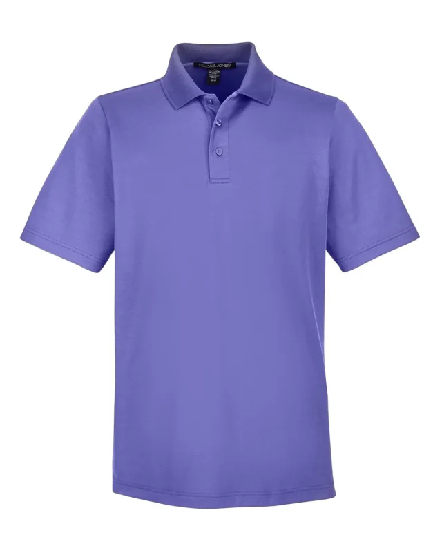 Devon & Jones CrownLux Performance® Men's Plaited Polo — view 54