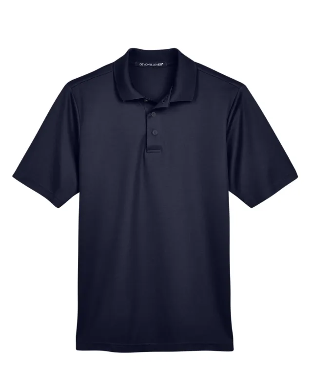 Devon & Jones CrownLux Performance® Men's Plaited Polo — view 59