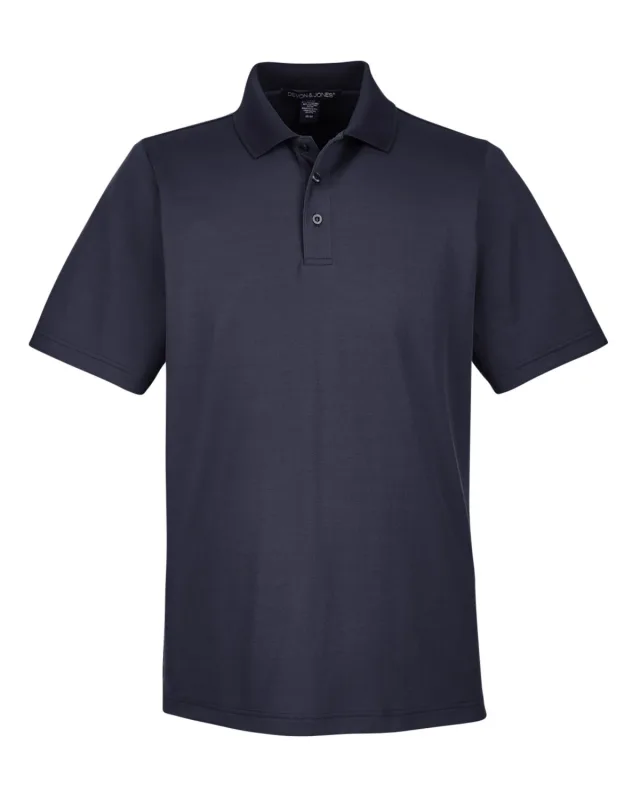 Devon & Jones CrownLux Performance® Men's Plaited Polo — view 61