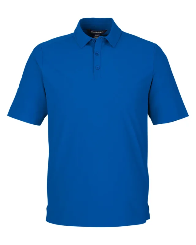 Devon & Jones CrownLux Performance® Men's Windsor Welded Polo — view 28