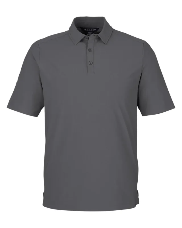 Devon & Jones CrownLux Performance® Men's Windsor Welded Polo — view 8