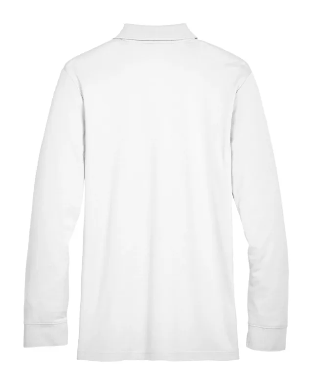 Devon & Jones CrownLux Performance® Tall Plaited Long Sleeve Polo — view 26
