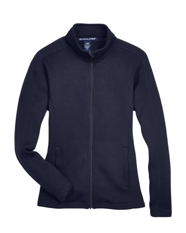 Devon & Jones Ladies' Bristol Full-Zip Sweater Fleece Jacket — view 17