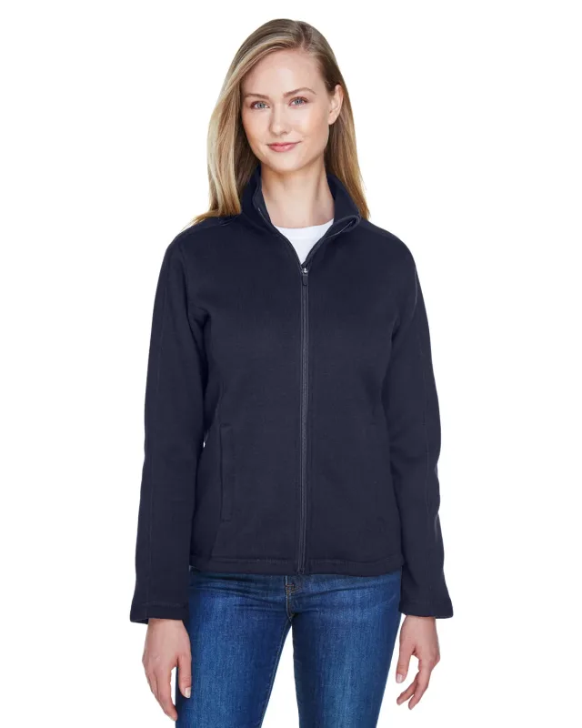 Devon & Jones Ladies' Bristol Full-Zip Sweater Fleece Jacket — view 18