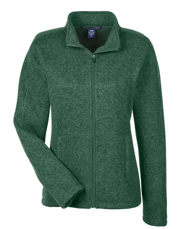 Devon & Jones Ladies' Bristol Full-Zip Sweater Fleece Jacket — view 26