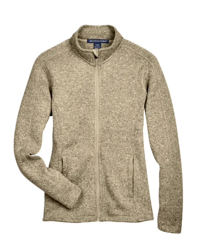Devon & Jones Ladies' Bristol Full-Zip Sweater Fleece Jacket — view 31