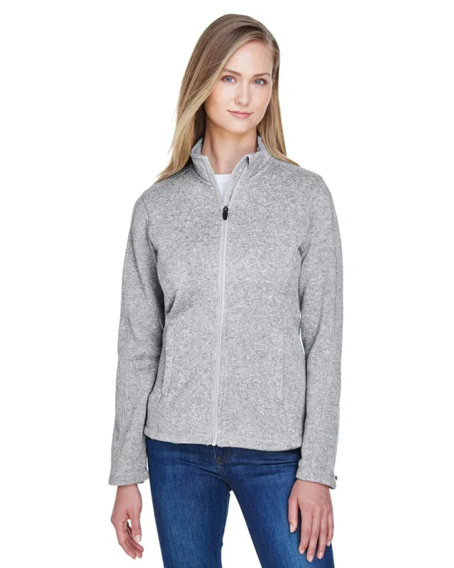 Devon & Jones Ladies' Bristol Full-Zip Sweater Fleece Jacket — view 4