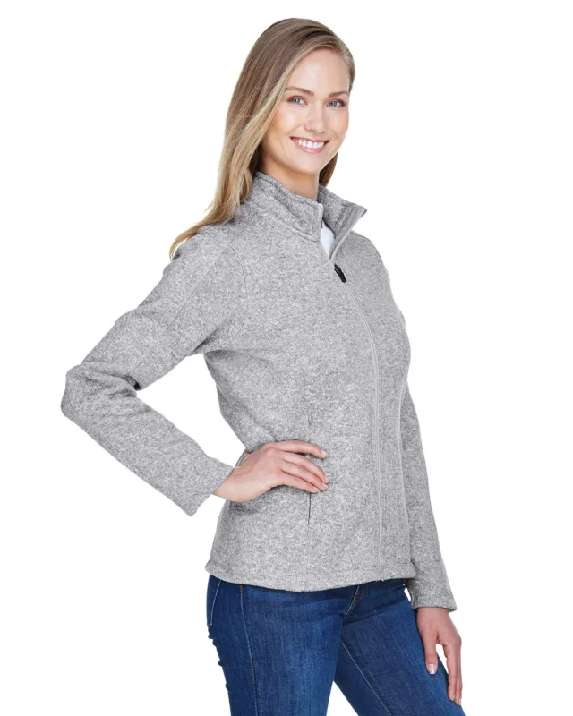 Devon & Jones Ladies' Bristol Full-Zip Sweater Fleece Jacket — view 6