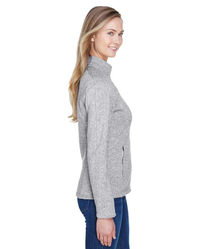 Devon & Jones Ladies' Bristol Full-Zip Sweater Fleece Jacket — view 7
