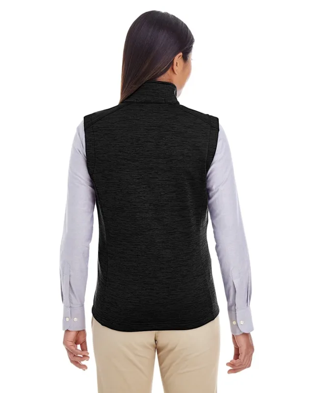 Devon & Jones Ladies' Newbury Mélange Fleece Vest — view 13