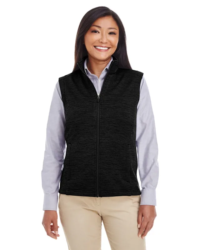 Devon & Jones Ladies' Newbury Mélange Fleece Vest — view 14