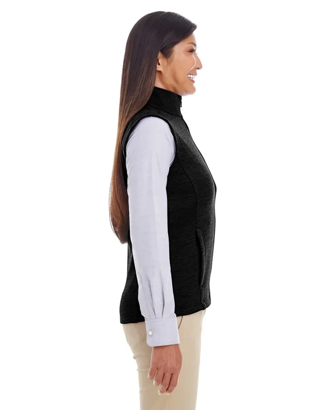 Devon & Jones Ladies' Newbury Mélange Fleece Vest — view 16