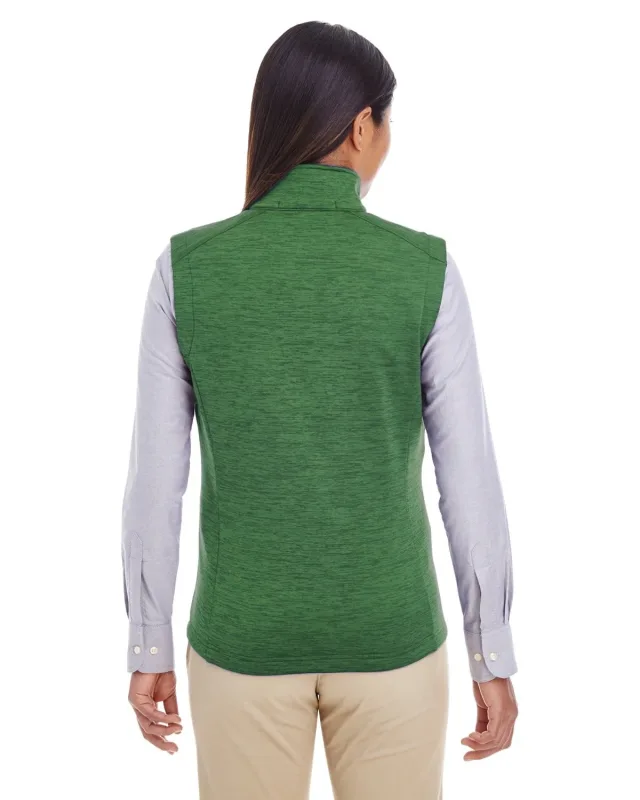 Devon & Jones Ladies' Newbury Mélange Fleece Vest — view 17