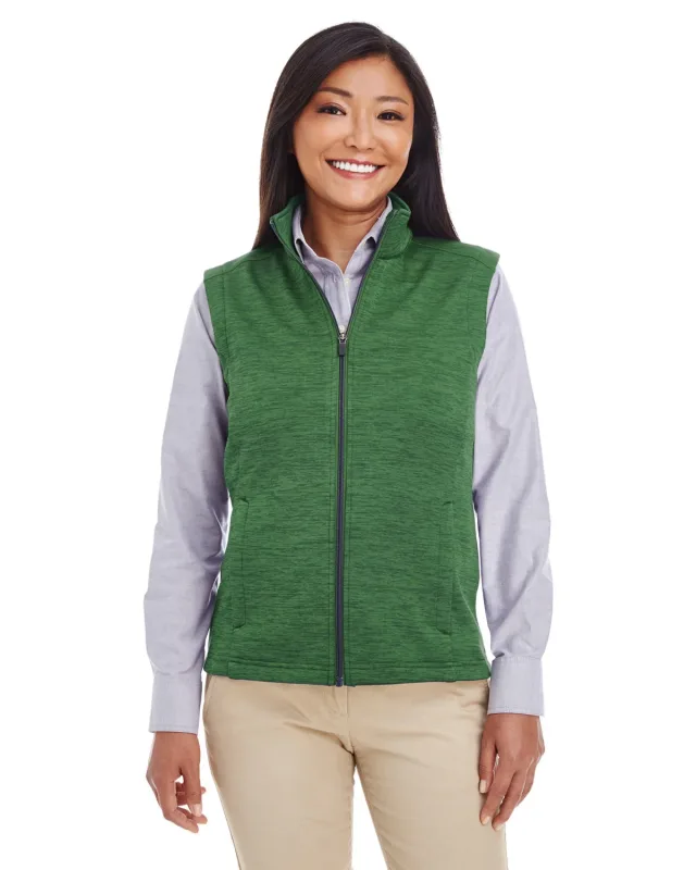 Devon & Jones Ladies' Newbury Mélange Fleece Vest — view 18