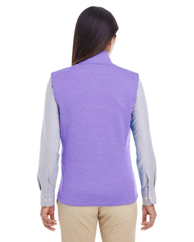 Devon & Jones Ladies' Newbury Mélange Fleece Vest — view 21