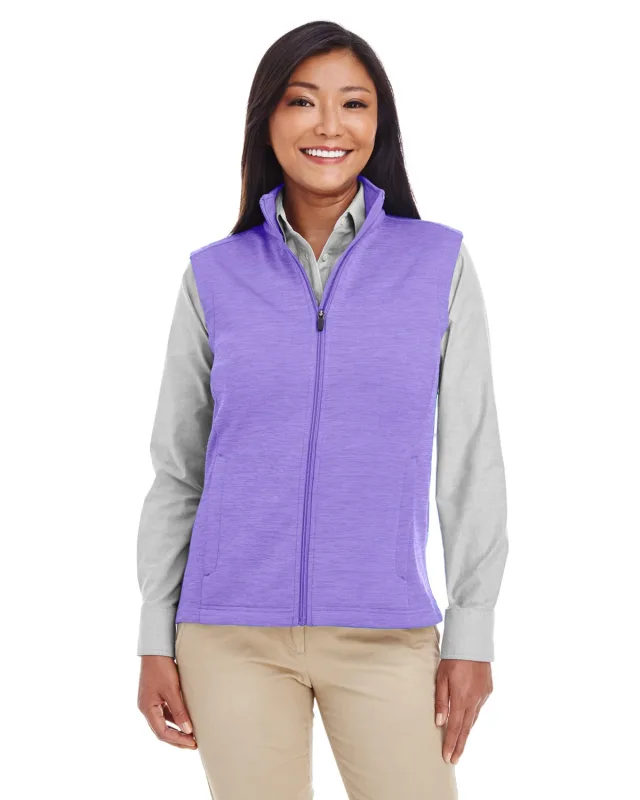 Devon & Jones Ladies' Newbury Mélange Fleece Vest — view 22