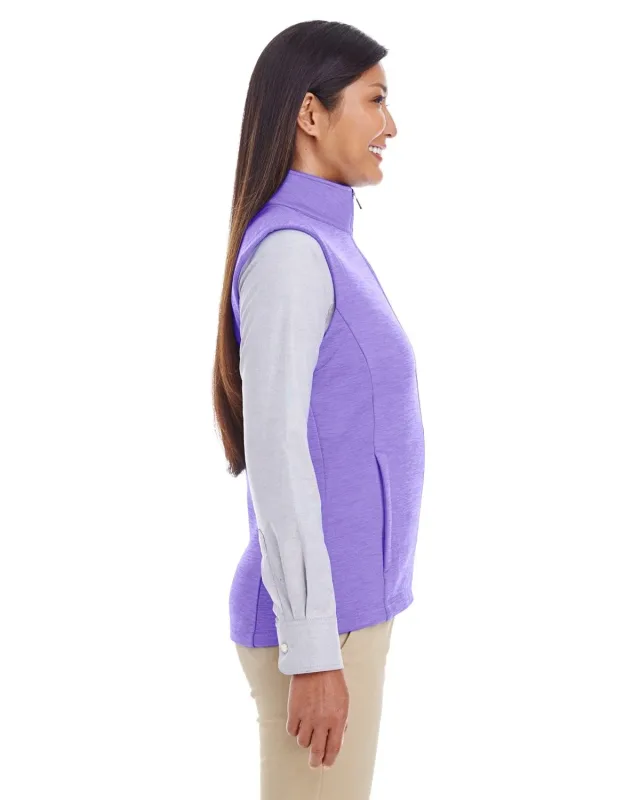 Devon & Jones Ladies' Newbury Mélange Fleece Vest — view 24