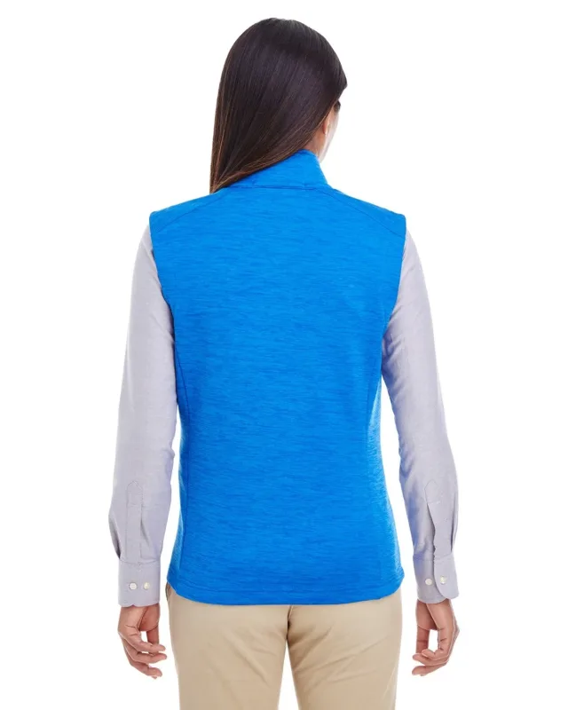Devon & Jones Ladies' Newbury Mélange Fleece Vest — view 5