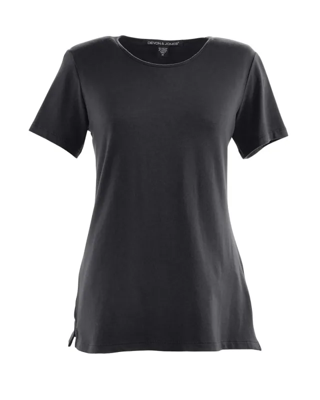 Devon & Jones Ladies' Perfect Fit Shell T-Shirt — view 11