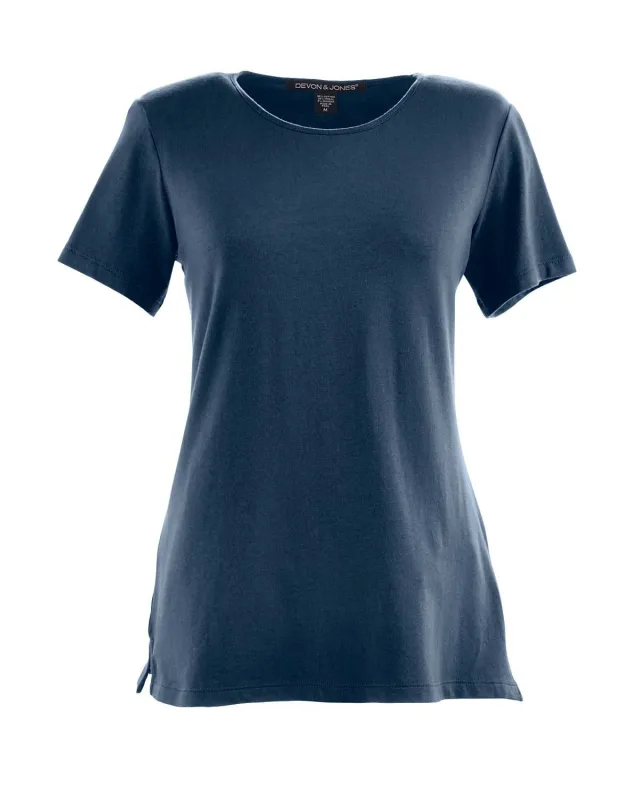 Devon & Jones Ladies' Perfect Fit Shell T-Shirt — view 18