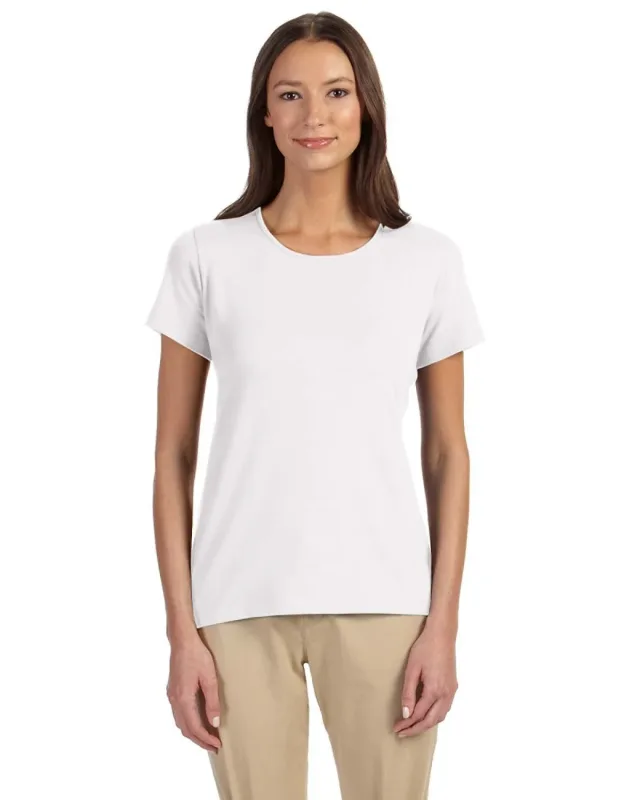 Devon & Jones Ladies' Perfect Fit Shell T-Shirt — view 2