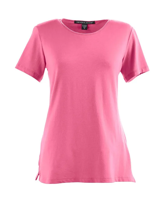 Devon & Jones Ladies' Perfect Fit Shell T-Shirt — view 26