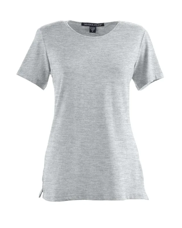 Devon & Jones Ladies' Perfect Fit Shell T-Shirt — view 7
