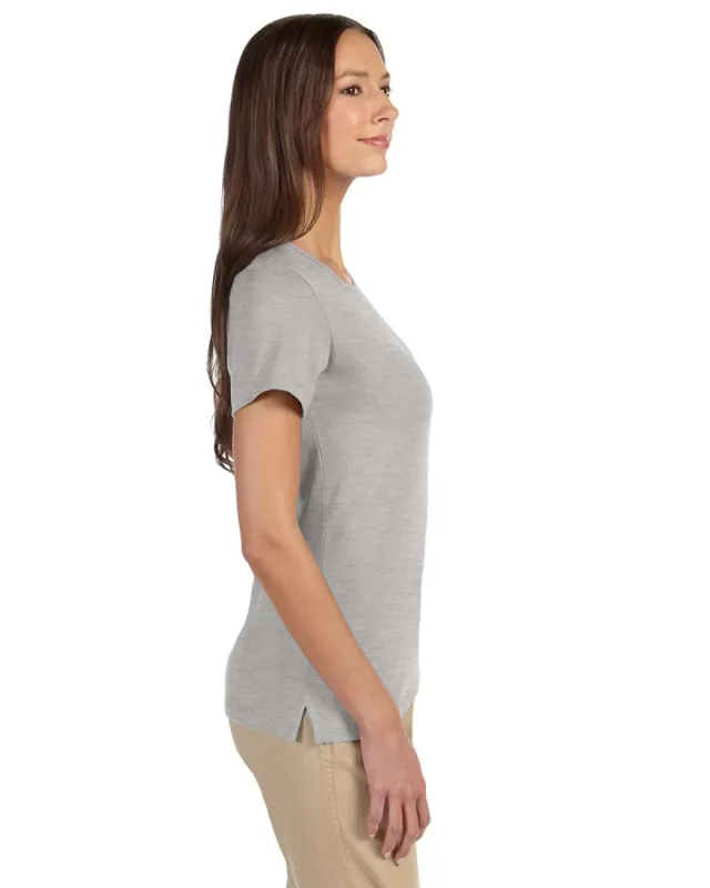 Devon & Jones Ladies' Perfect Fit Shell T-Shirt — view 8